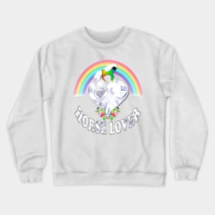 Horse Lovers Gift Crewneck Sweatshirt